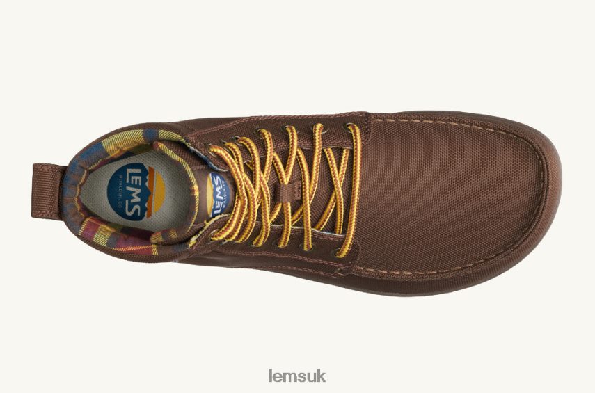 Lems Men BOULDER BOOT NYLON PZT82F61 Shoes Pinecone (Vegan)