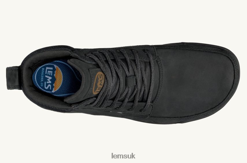 Lems Men BOULDER SUMMIT WATERPROOF PZT82F50 Shoes Coal