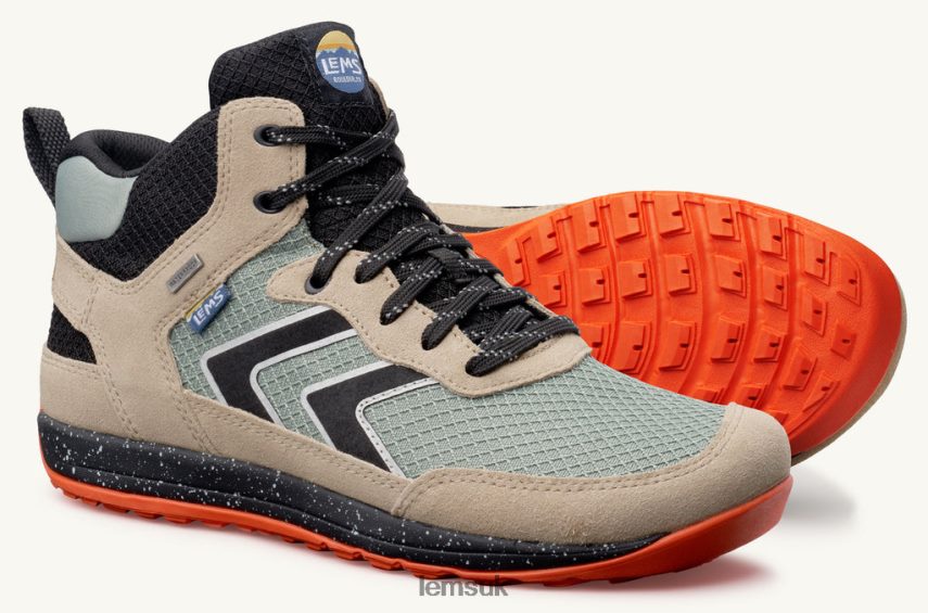 Lems Men PRIMAL PURSUIT MID WATERPROOF PZT82F57 Shoes Mercury Rising