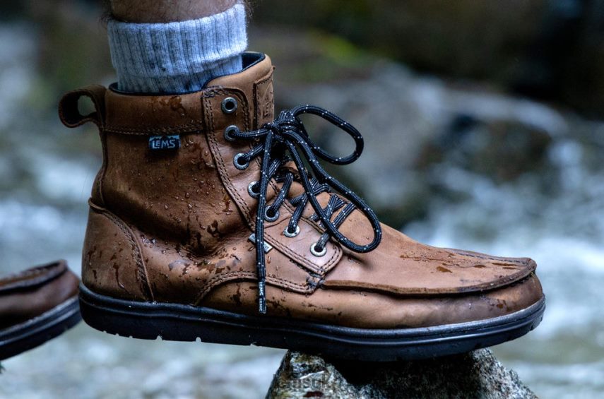 Lems Men WATERPROOF BOULDER BOOT PZT82F47 Shoes Weathered Umber