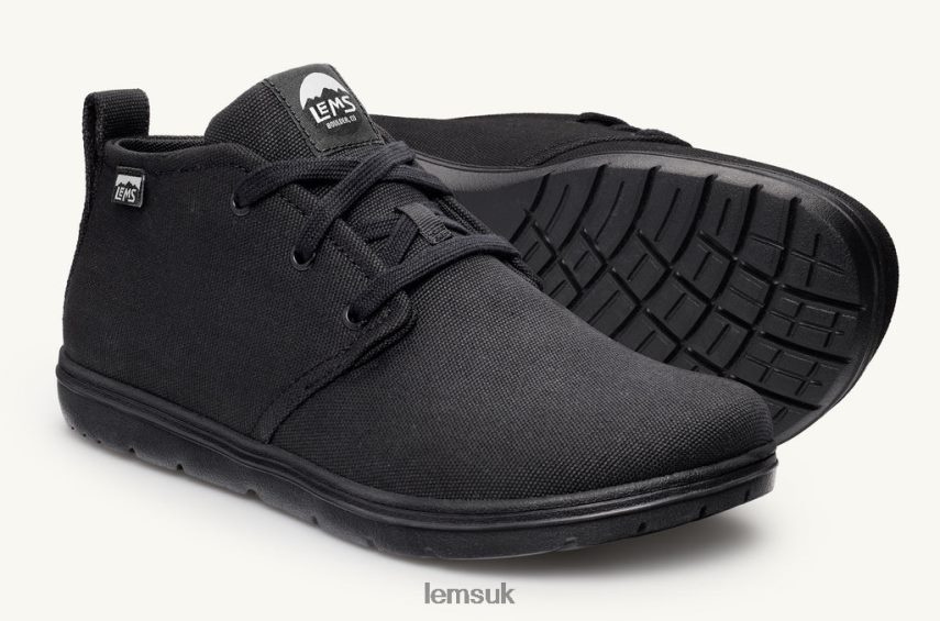 Lems Men CHUKKA CANVAS PZT82F38 Shoes Blackout