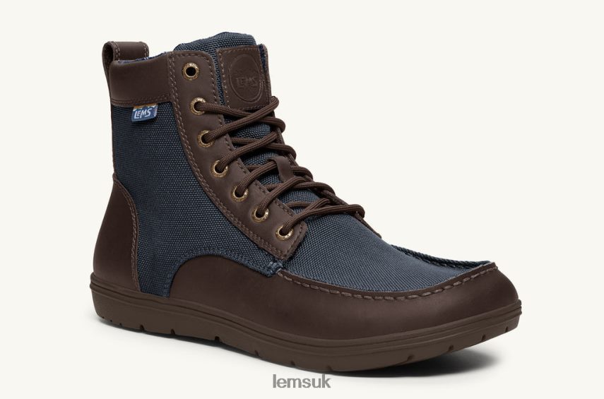 Lems Women BOULDER BOOT NYLON PZT82F119 Shoes Navy Stout