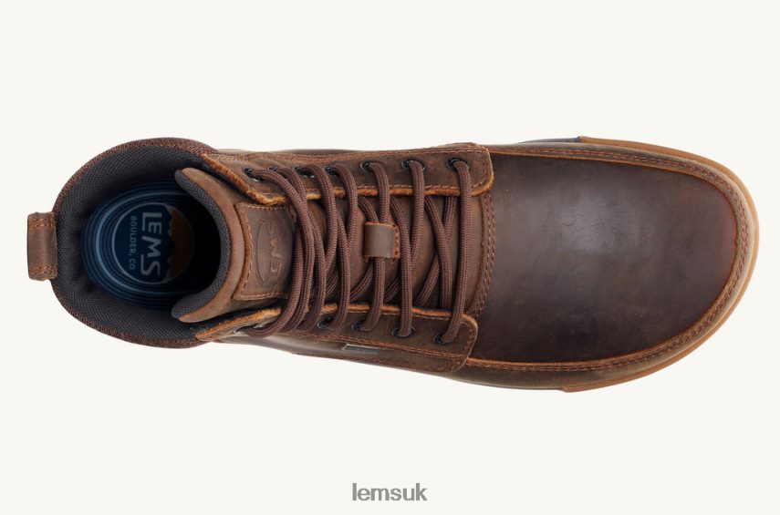 Lems Women BOULDER SUMMIT WATERPROOF PZT82F112 Shoes Rugged Bark