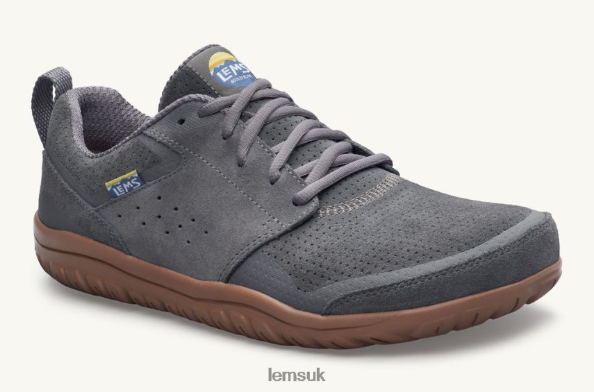 Lems Women PRIMAL ZEN SUEDE PZT82F76 Shoes Graphite